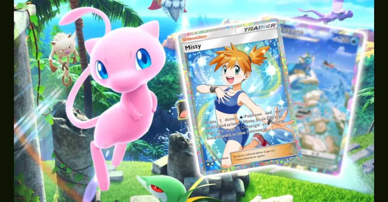 Pokémon TCG Pocket: Die neue Erweiterung Mysteriöse Insel macht die Problemkarte Misty noch stärker