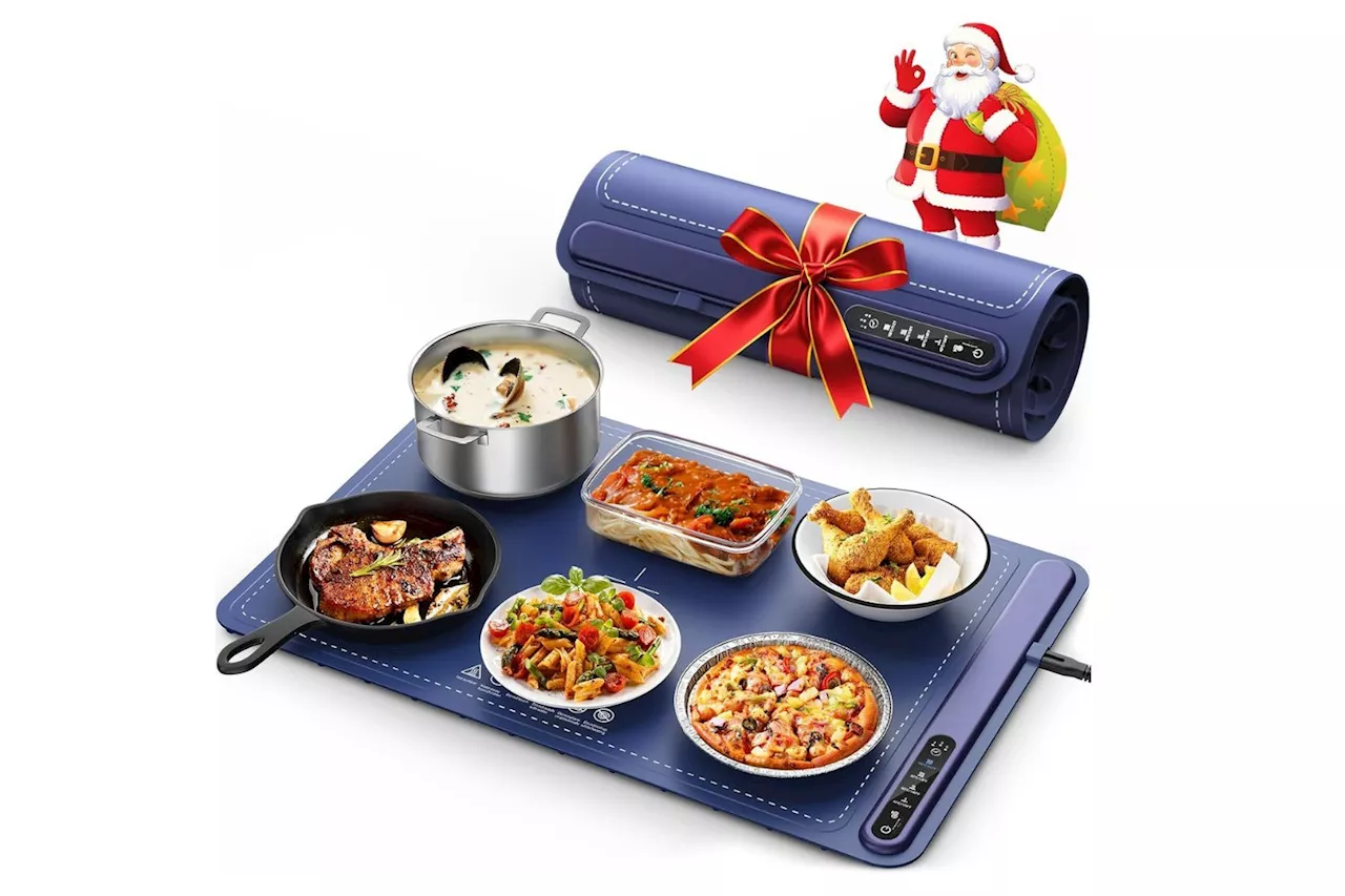 Keep Your Holiday Feast Warm and Delicious with This 41% Off Warming Mat