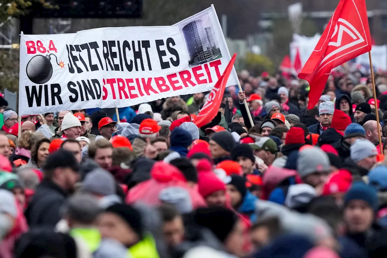 Marathon talks between Volkswagen, unions to resume in search of pre-Christmas deal to avert strike