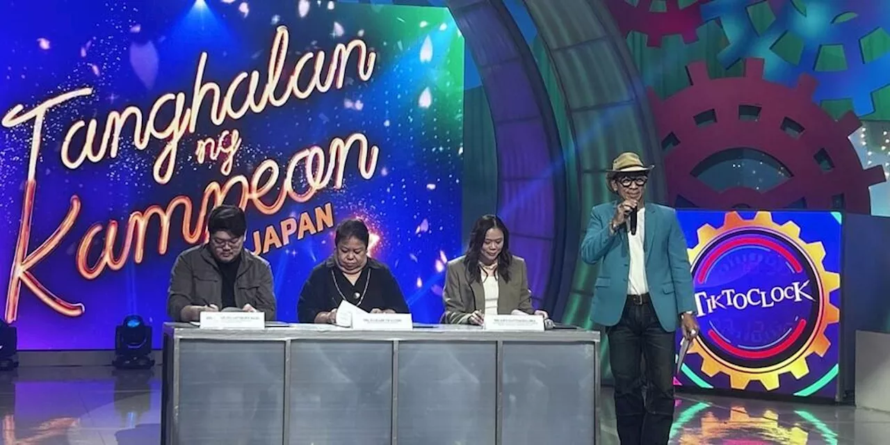 GMA Network's 'Tanghalan ng Kampeon' to Debut in Japan