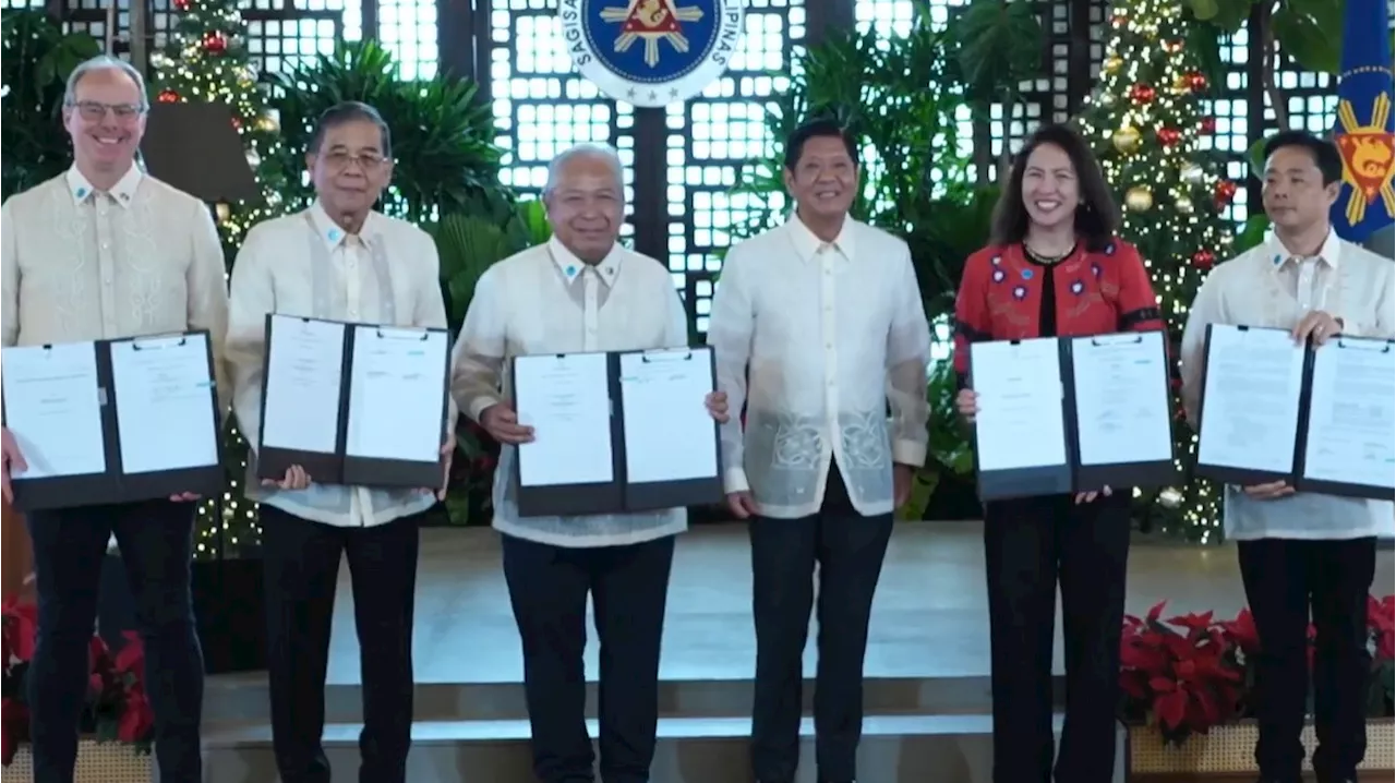 Marcos Jr. Witnesses Signing of 5 Infrastructure Projects