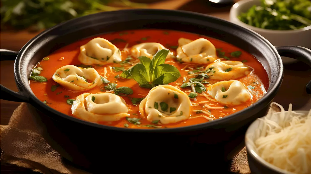 Tomatensuppe mit Tortellini: Ein Rezept für kalte Tage