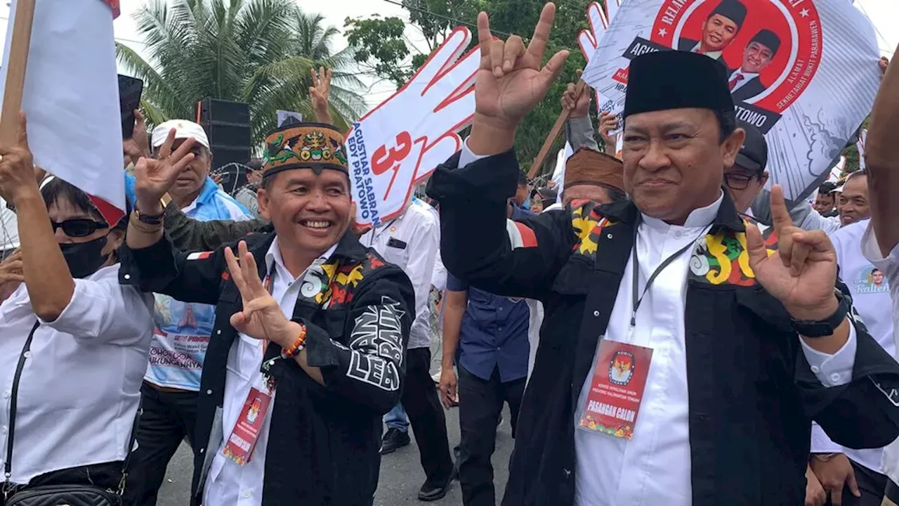 Agustiar Sabran-Edy Pratowo Menang Pilkada Kalteng 2024