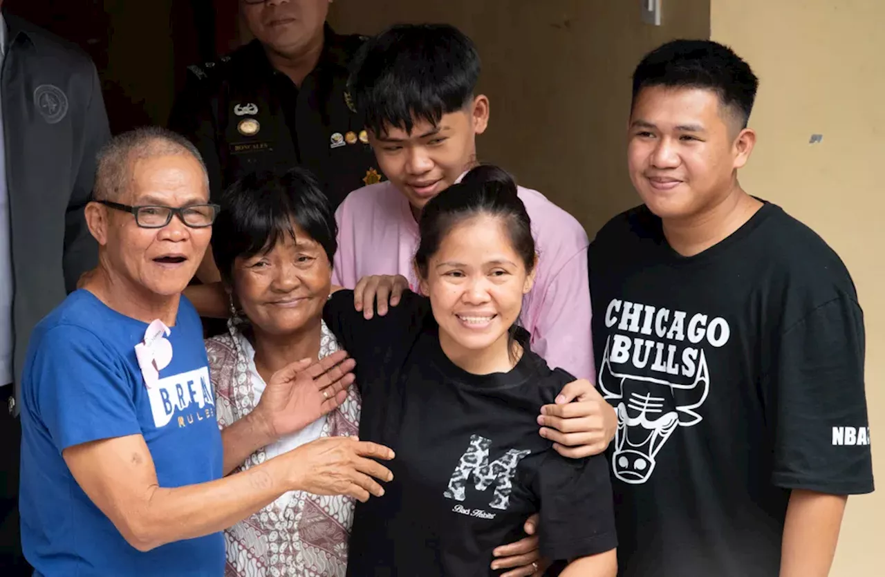 Mary Jane Veloso Kembali ke Filipina