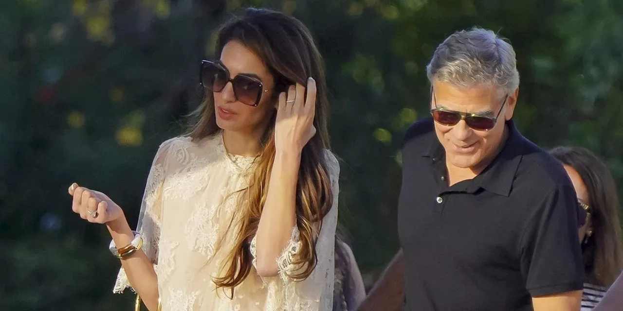 Amal Clooney's Boho Chic in Saint-Tropez