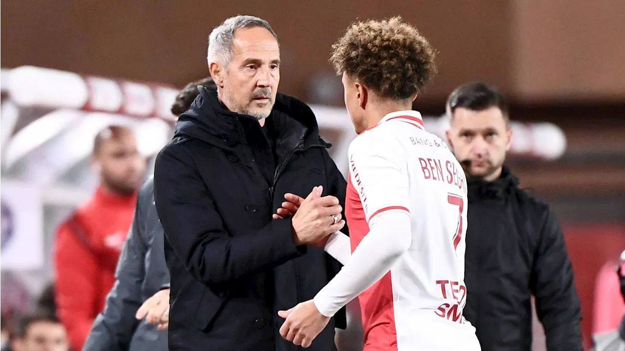 Monaco-Coach Hütter sieht bei Pleite gegen Paris Rot