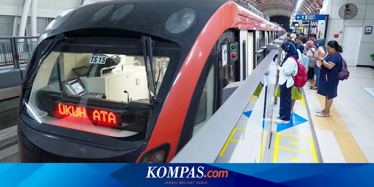 LRT Jabodebek Siapkan 5.598 Perjalanan Selama Nataru 2024-2025