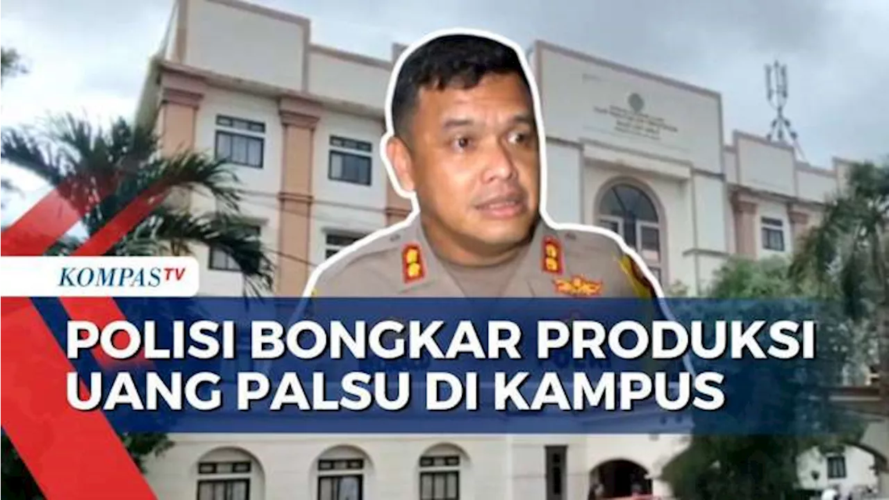 Polisi Bongkar Sindikat Uang Palsu di UIN Makassar