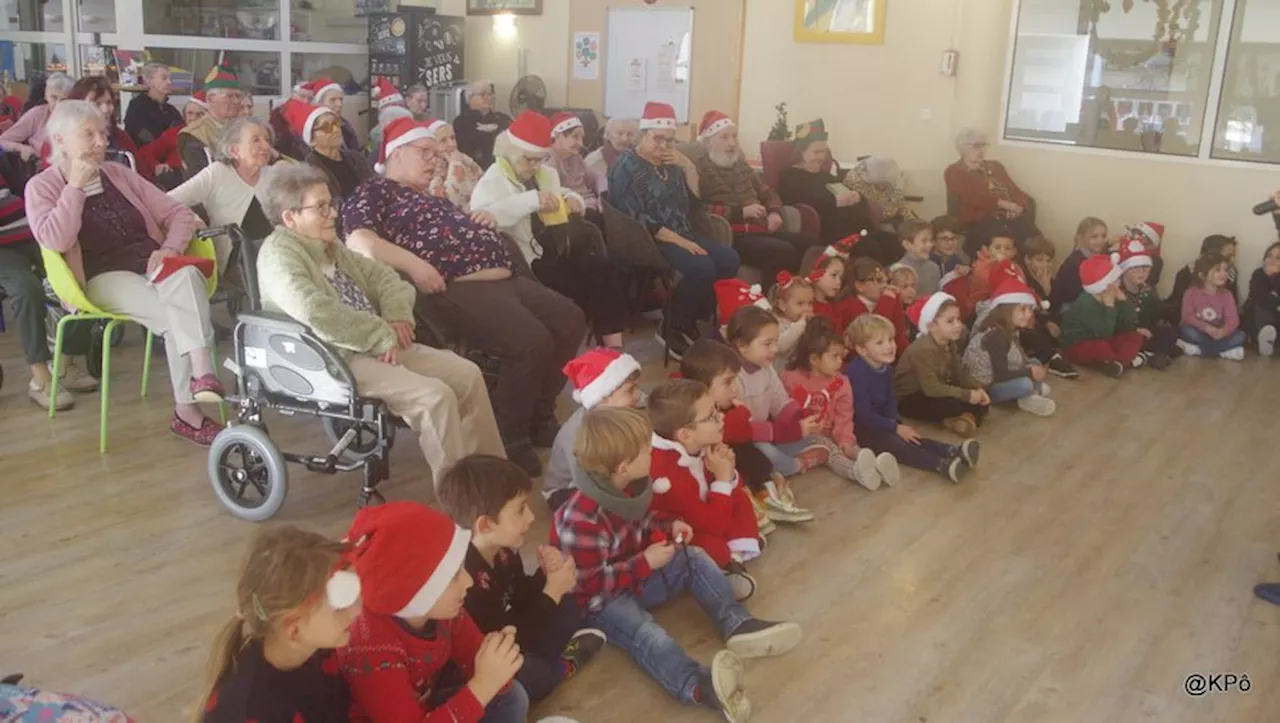 Spectacle de Noël Intergénérationnel au Clos de l’Ousse