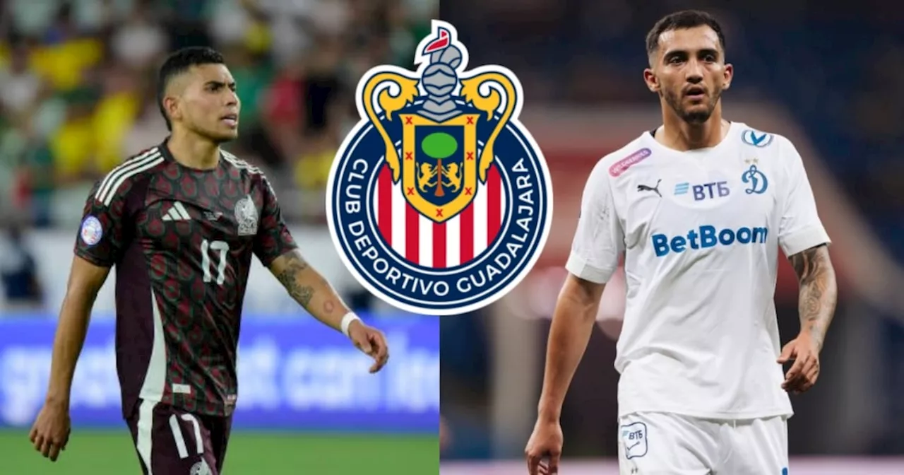 Chivas busca cerrar fichajes de Orbelín Pineda y Luis Chávez