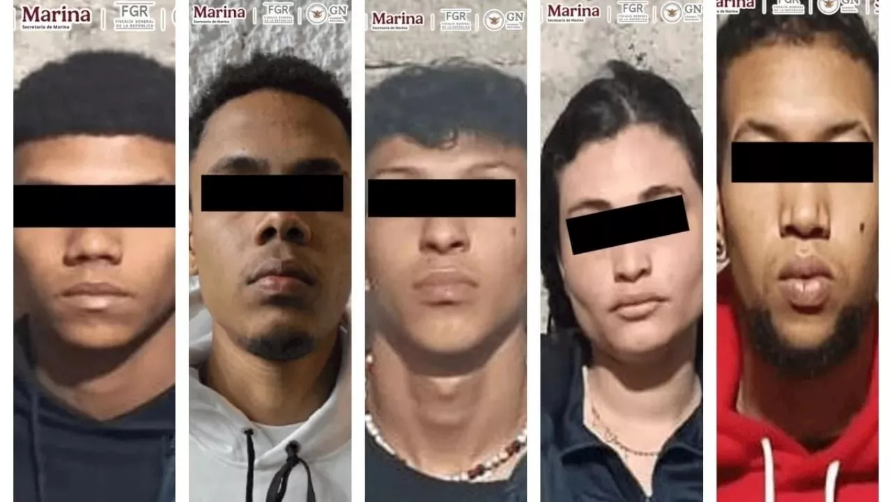 Detenidos cinco presuntos miembros de Tren de Aragua en Ciudad de México