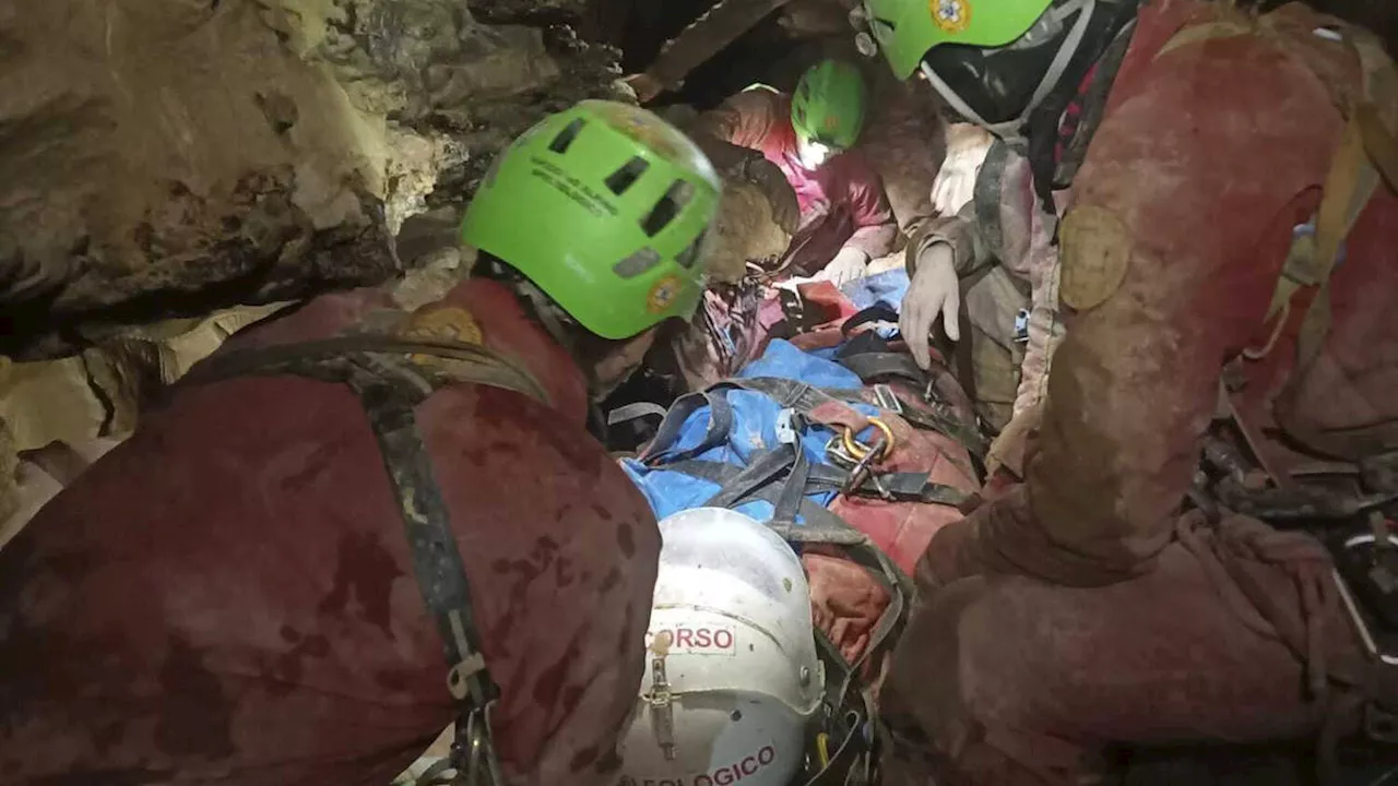 Italian Cave Explorer Rescued After 75 Hours Trapped