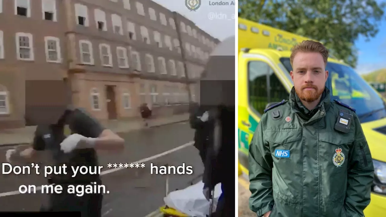 Paramedic Spat At by Unwell Patient, Another Patient Becomes Violent in Hospital