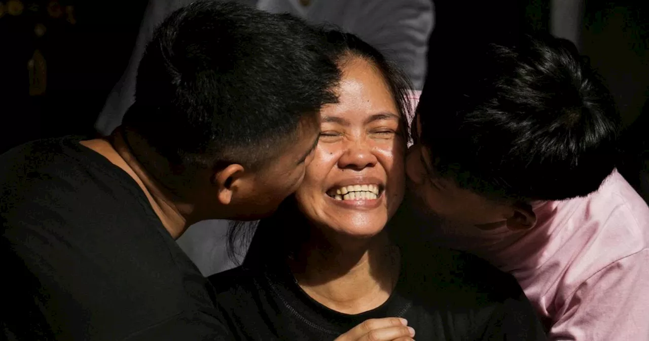 Philippine de retour après 15 ans d'emprisonnement en Indonésie