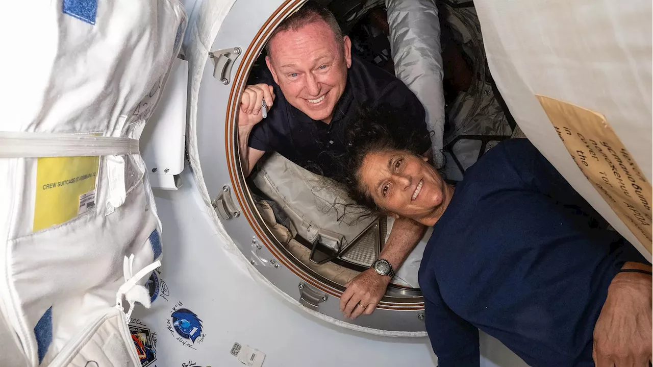 Deux astronautes coincés dans l'ISS jusqu'en 2025