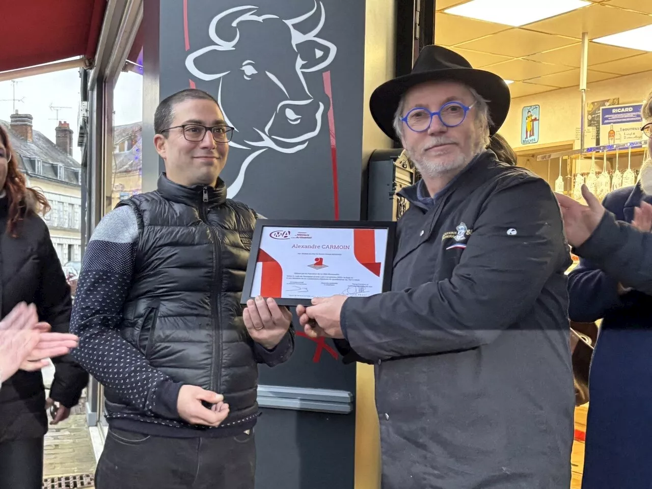 Boucher dans l'Eure, Alexandre Carmoin décroche le titre de Maître Artisan