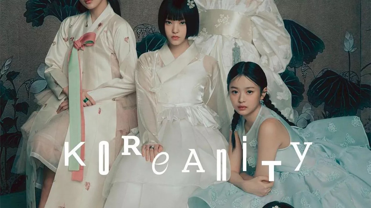 NewJeans Tampil Memesona dalam Hanbok di Sampul Vogue Korea