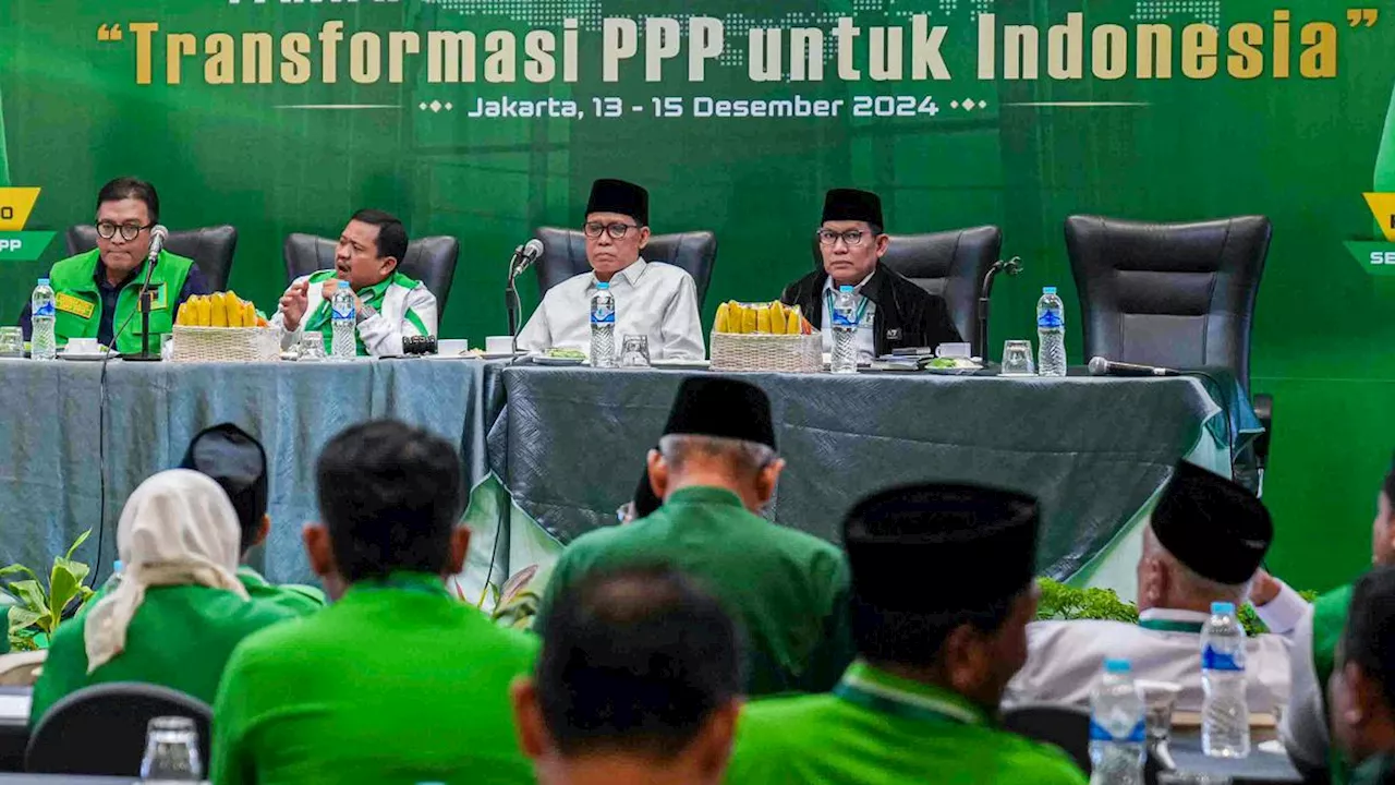 PPP Fokus Persiapan Muktamar X, Calon Ketum Belum Diskusikan