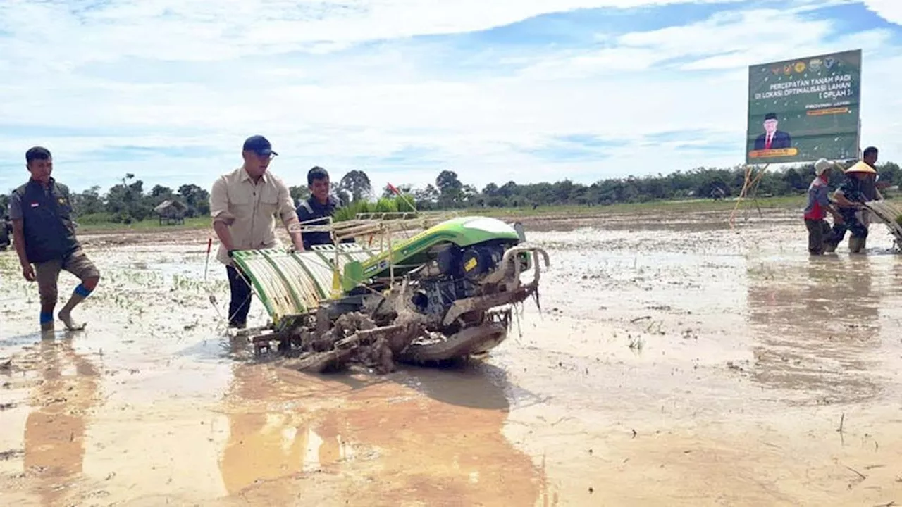 Wamentan Dukung Program Swasembada Pangan dan Brigade Pangan di Jambi