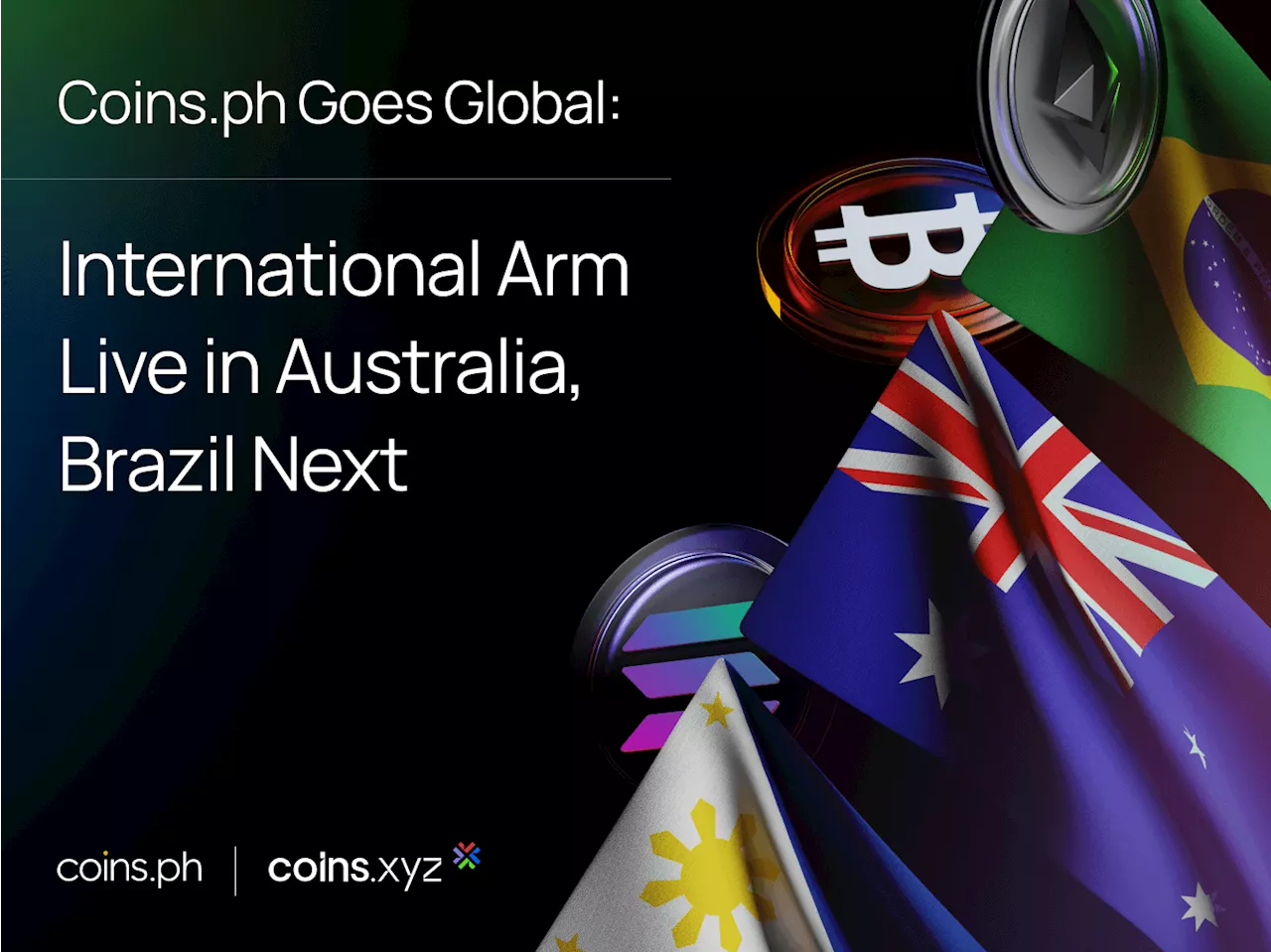 Coins.ph expands to Australia and Brazil