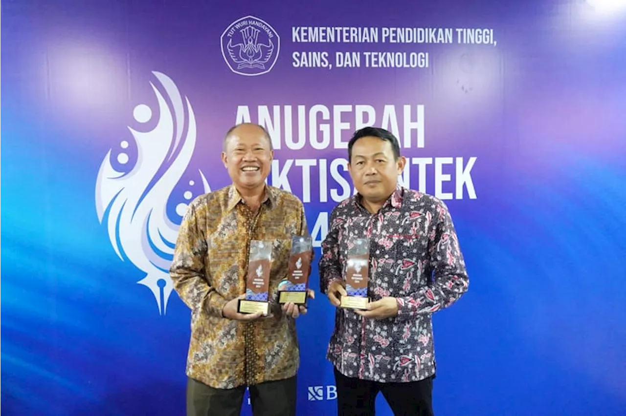 UNJ Raih Tiga Penghargaan pada Anugerah Diktisaintek 2024