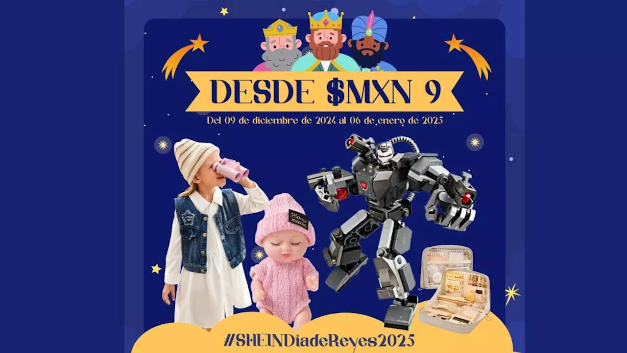 Shein Presenta Guía de Regalos para los Reyes Magos 2025