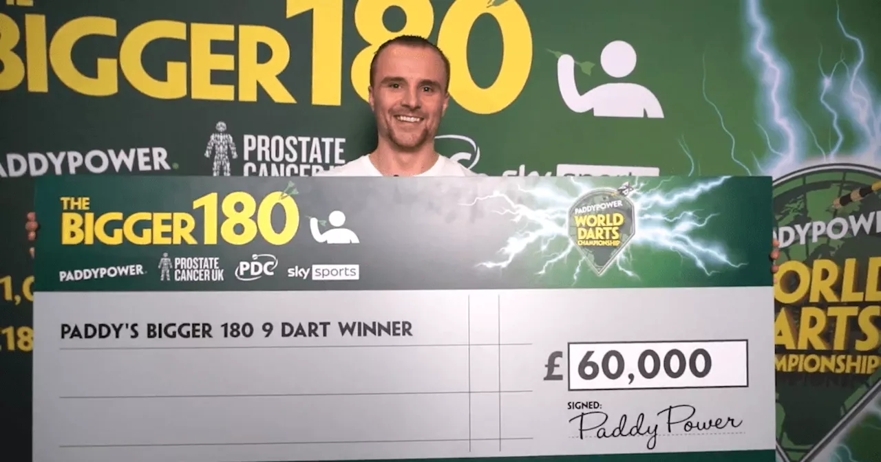 Darts Fan Wins £60,000 After 9-Darter