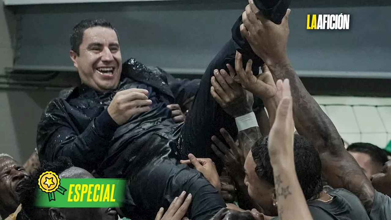 Efraín Juárez, de críticas y sanciones a su primer título como DT con Atlético Nacional