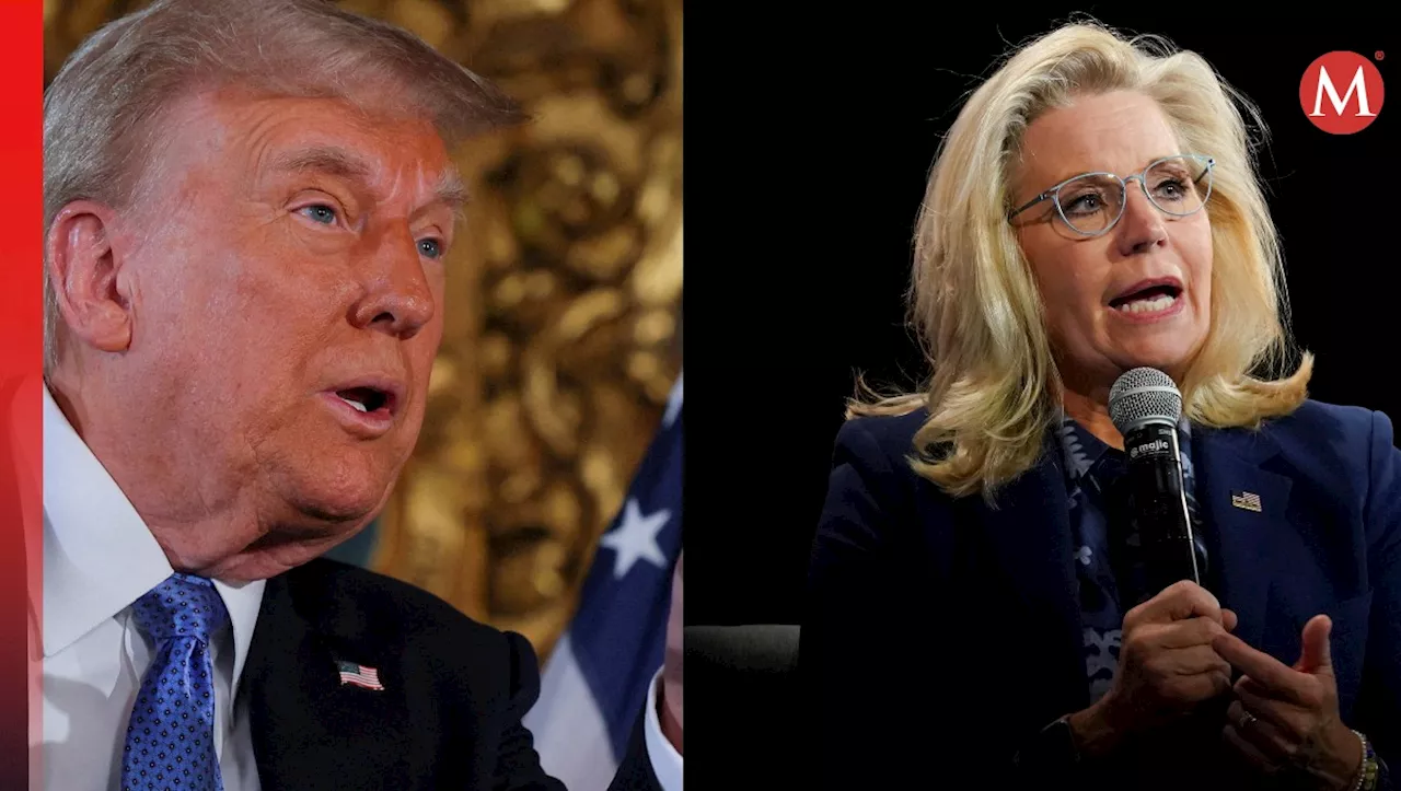 Trump respalda investigación del FBI contra Liz Cheney por el Capitolio