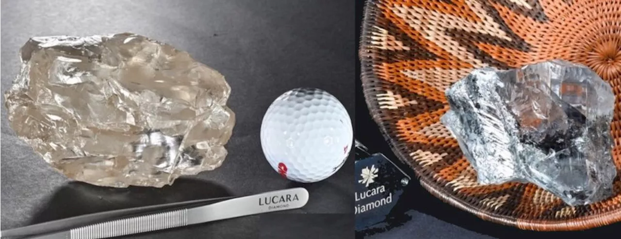 Lucara names two largest diamonds found in 2024