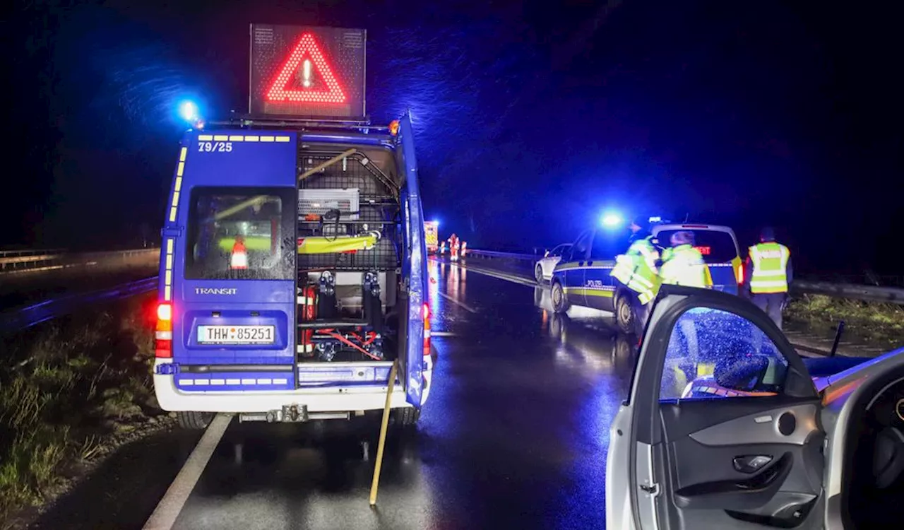 Zwei Unfälle auf der A23 bei Hamburg innerhalb von zwei Stunden