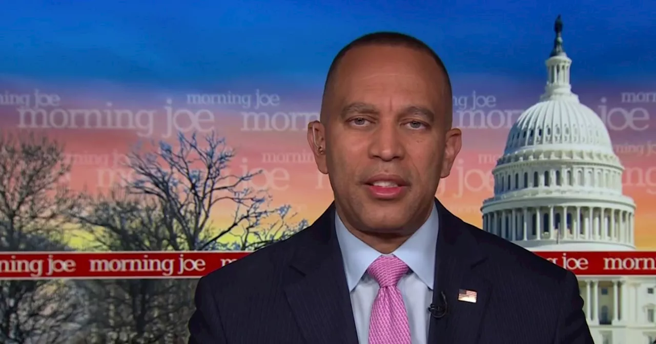 Rep. Jeffries: Dems are prepared to work with Trump WH to get things done for taxpayers