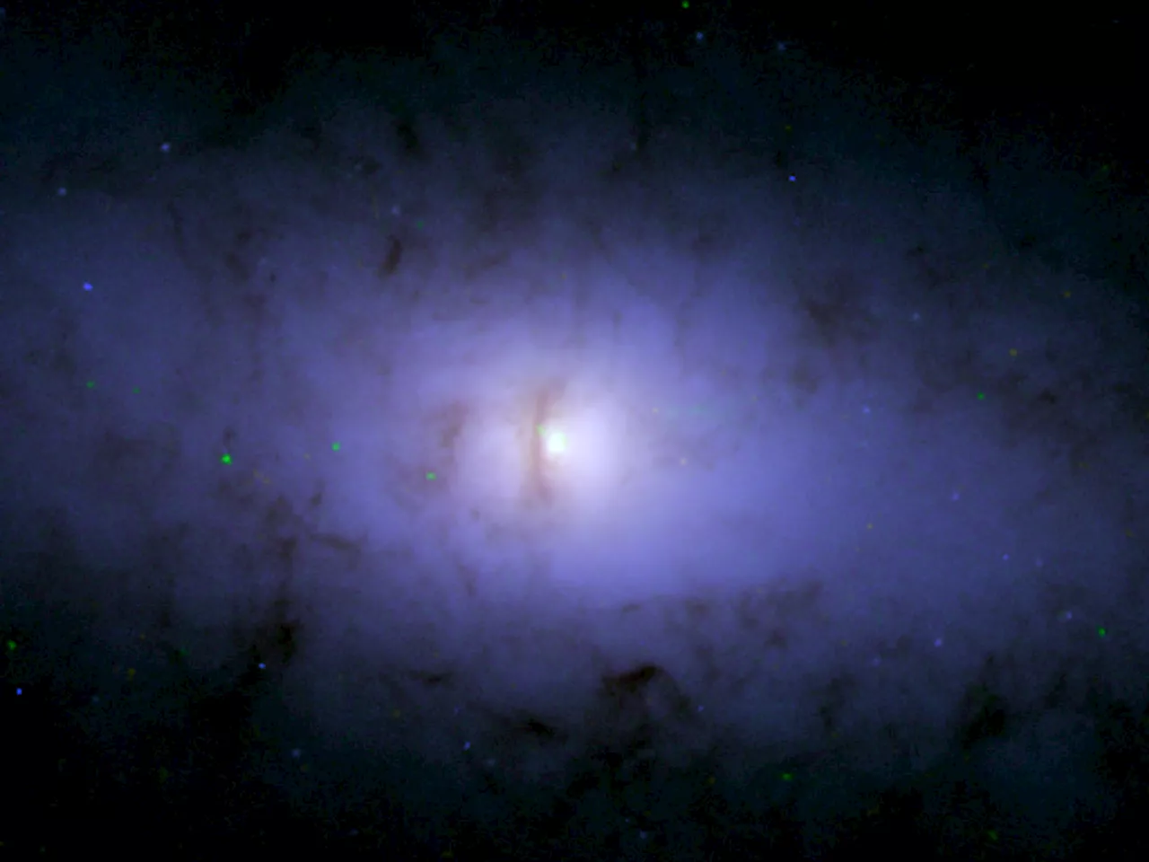 Tilted Black Hole Found in Galaxy NGC 5084