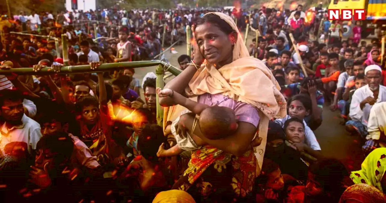 म्यांमार में गृहयुद्ध से रोहिंग्या की जीवनयात्रा रोना लूटी