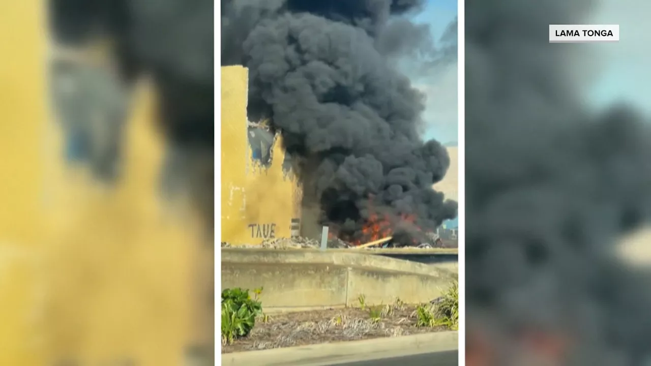 2 pilots die in small plane crash into vacant building near Honolulu airport