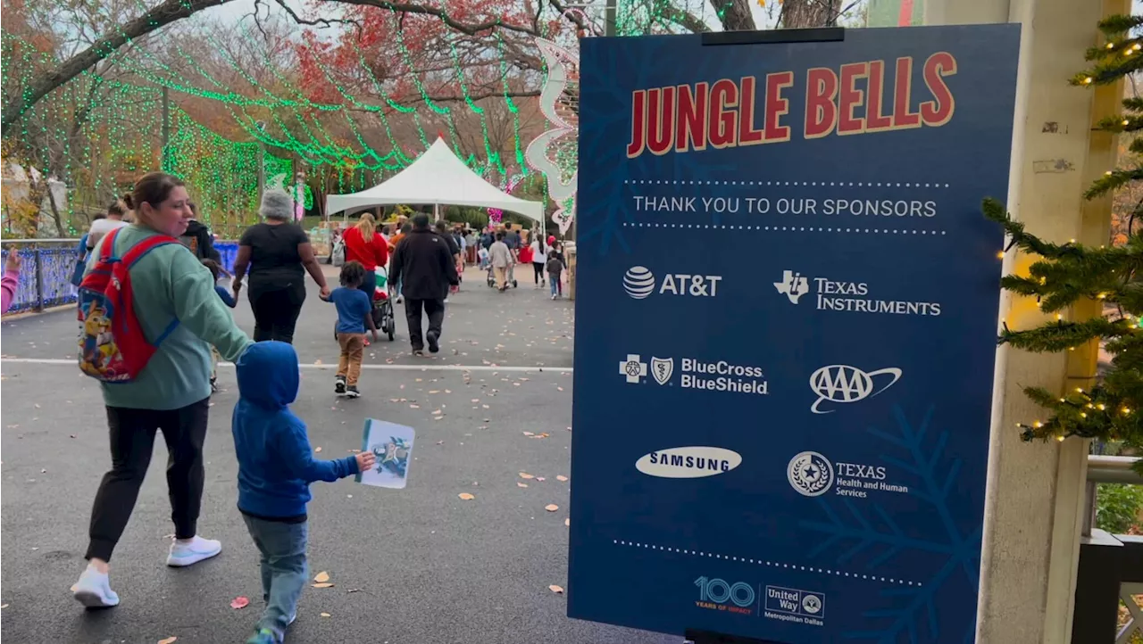 Dallas Zoo's Jungle Bells Brings Holiday Cheer to Struggling Families