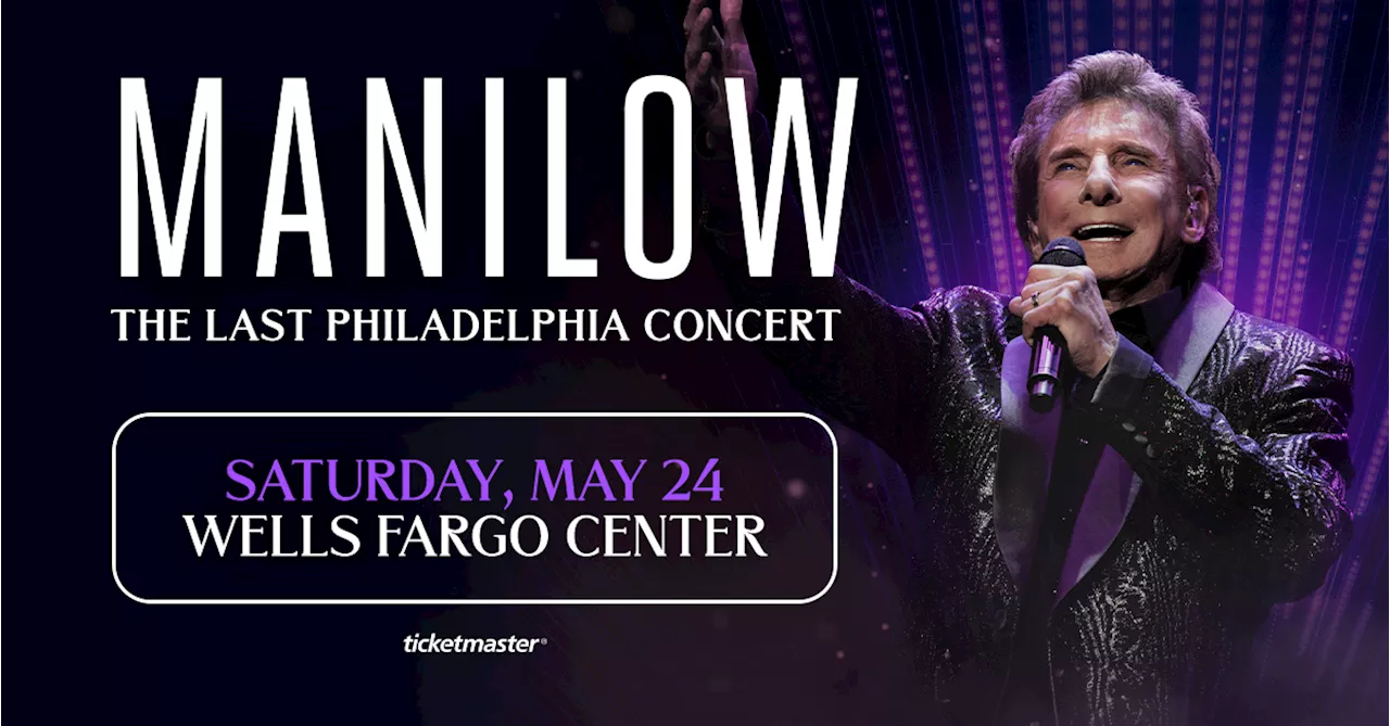 Barry Manilow Announces Final Tour, Stops in Philadelphia