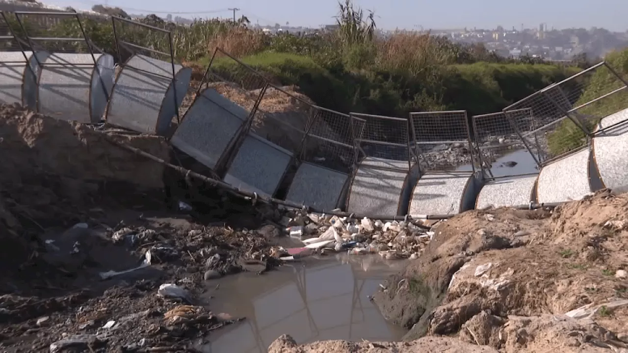 Trash Boom Deployed to Combat Pollution in Tijuana River Valley