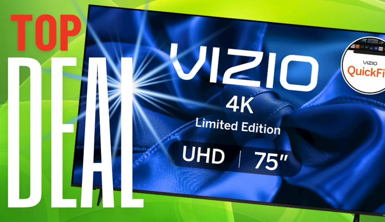 Walmart's Massive 75-Inch 4K TV Deal: Under $480 with Next-Day Delivery