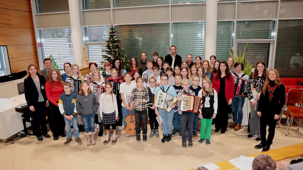 Musikschüler spielten im Landesklinikum Allentsteig auf