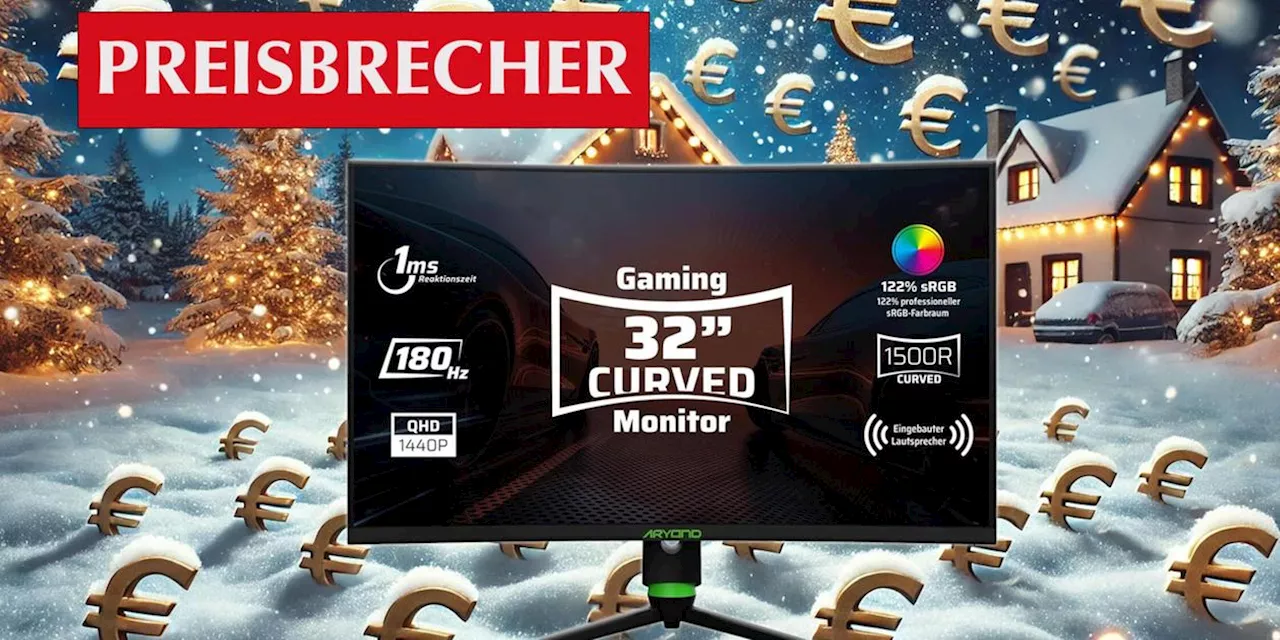 Aryond A32 V2: 32 Zoll Gaming-Monitor zum Schnäppchenpreis