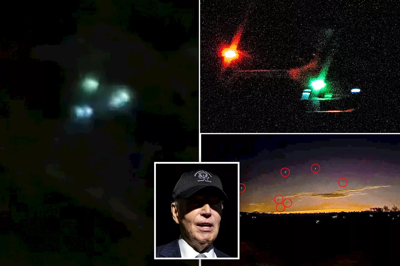 Biden insists drones pose 'no sense of danger' in first comments on mysterious sightings