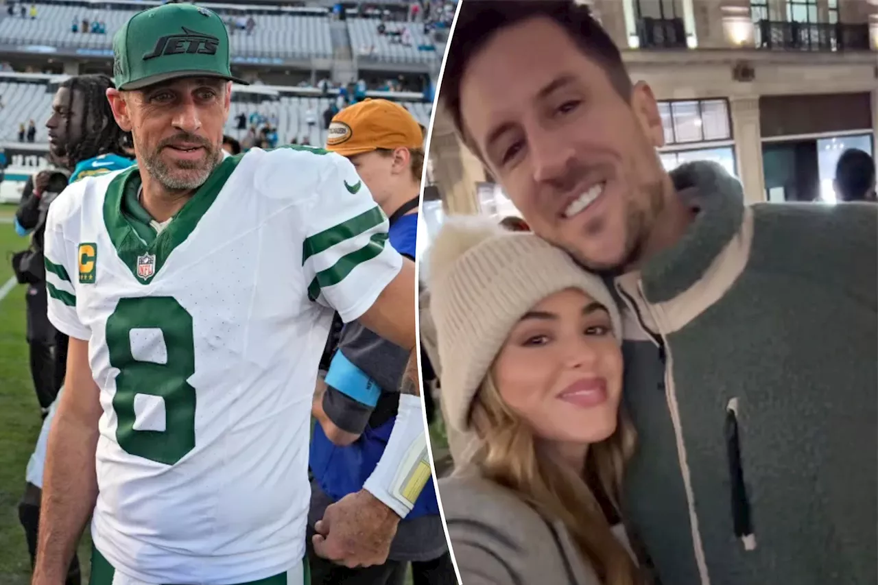 Jordan Rodgers and JoJo Fletcher enjoying London trip after Aaron Rodgers diss