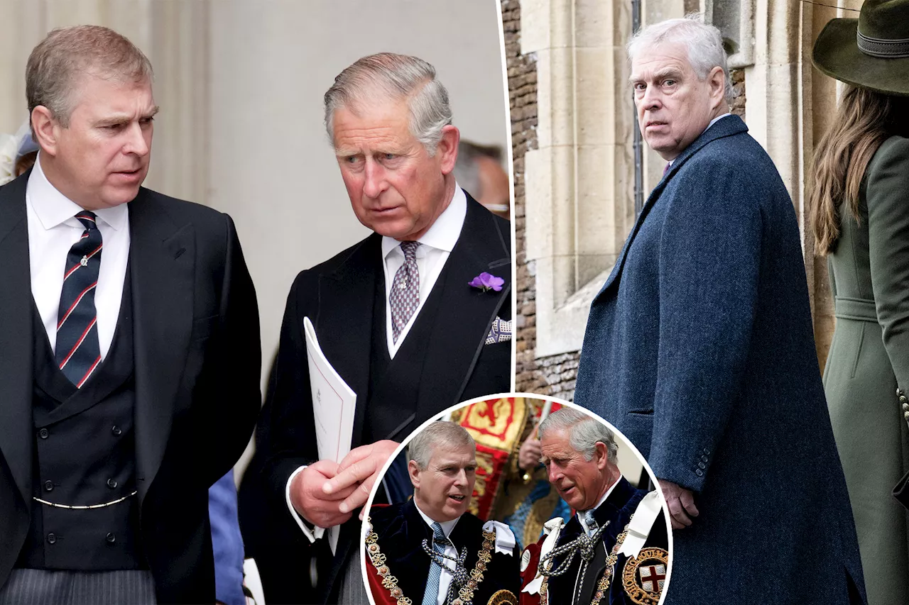 King Charles haunted by Prince Andrew as 'grubby' duke humiliates monarchy in 'year from hell': experts