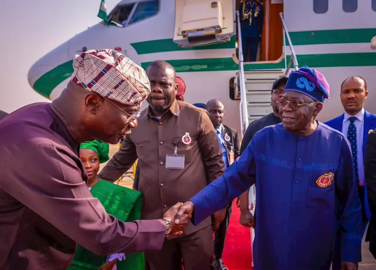 Tinubu in Lagos for Christmas, New Year holidays