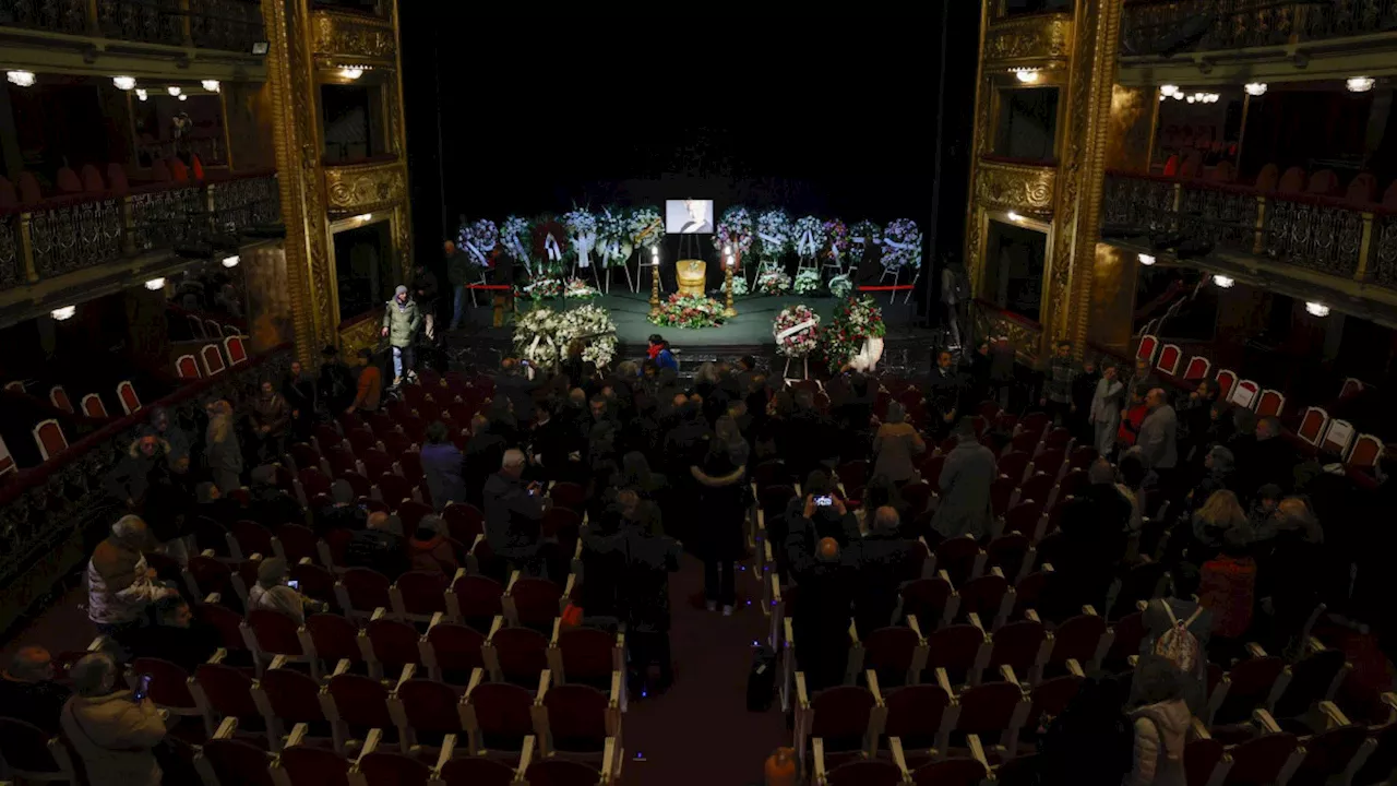 Celebrities despiden a Marisa Paredes en el Teatro Español