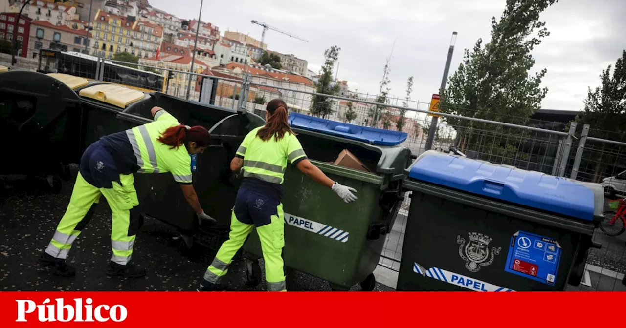 Câmara de Lisboa apresenta plano de emergência para greve da higiene urbana