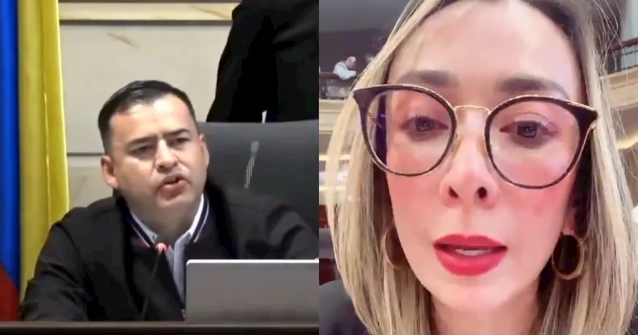 Katherine Miranda insulta al presidente de la Cámara llamándolo 'marica'