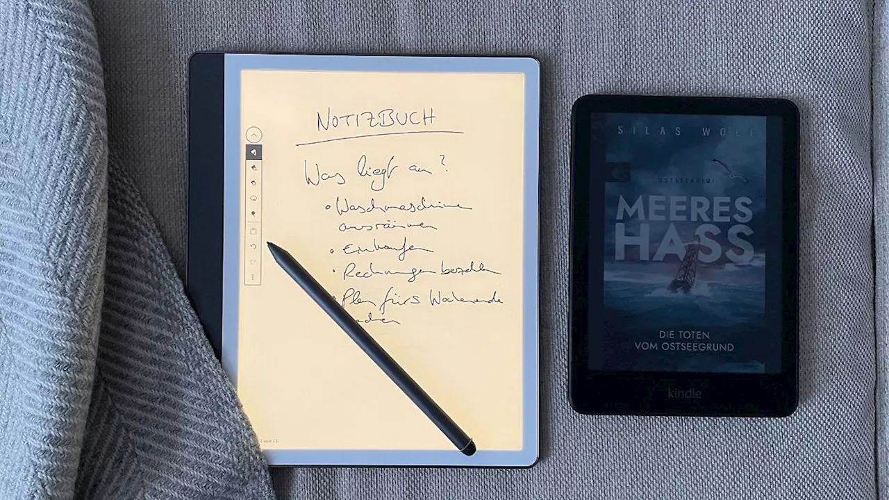 Kindle Scribe 2024: Leseblatt und Notizblock in einem