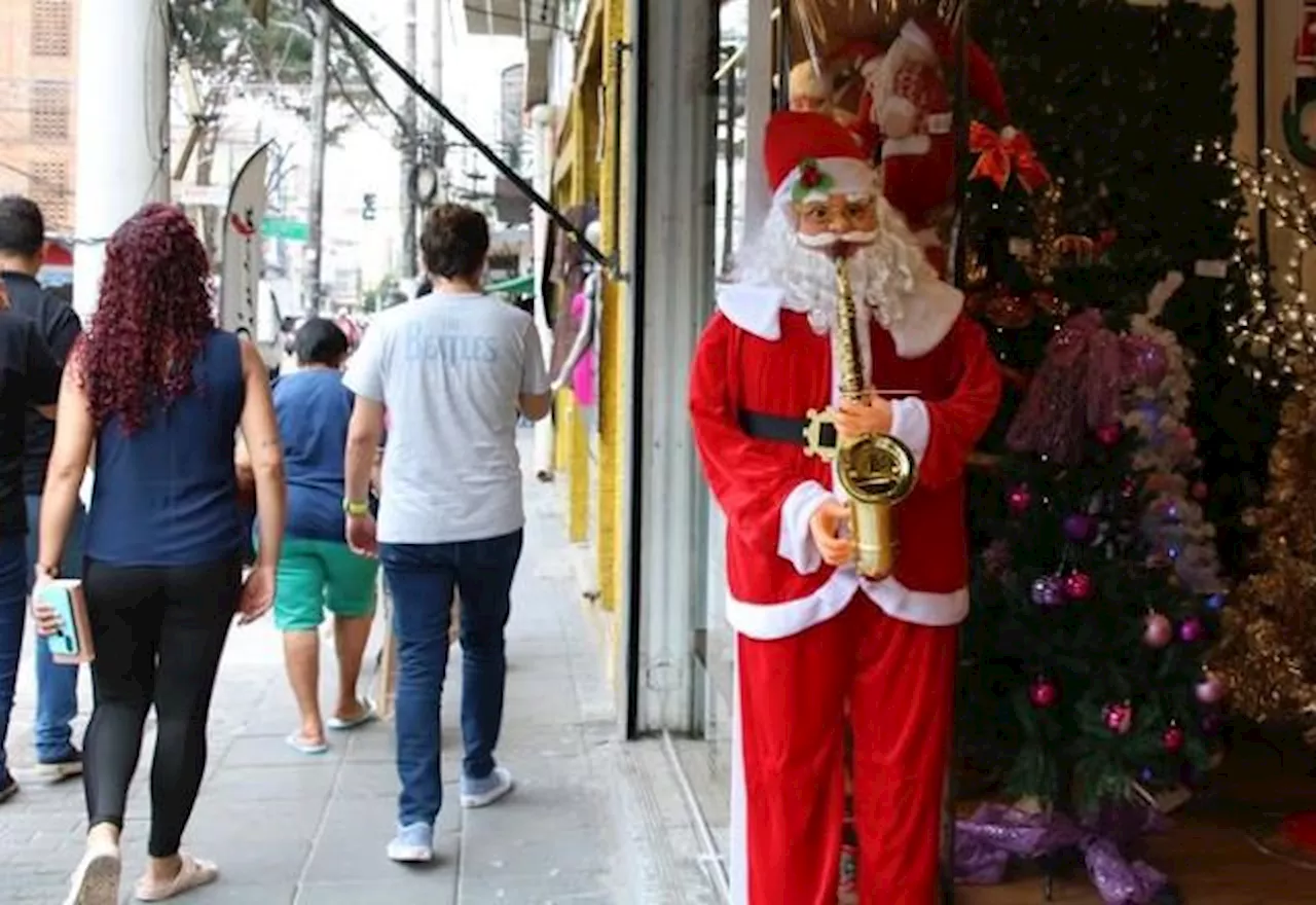 Vendas do varejo paulista devem crescer 9% em dezembro